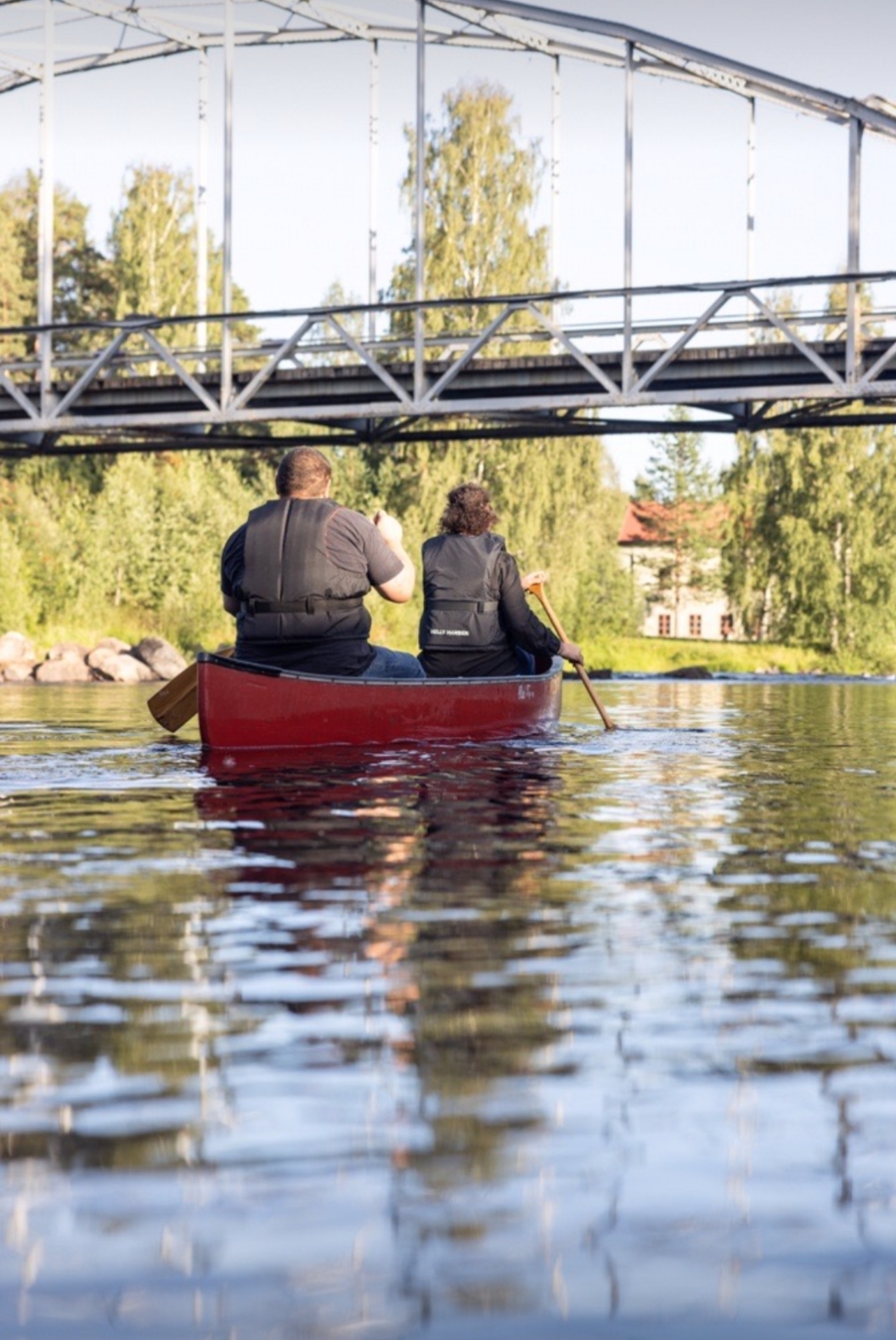 Kanutour? Heja heja här på Camping i Hammarstrand Ammer