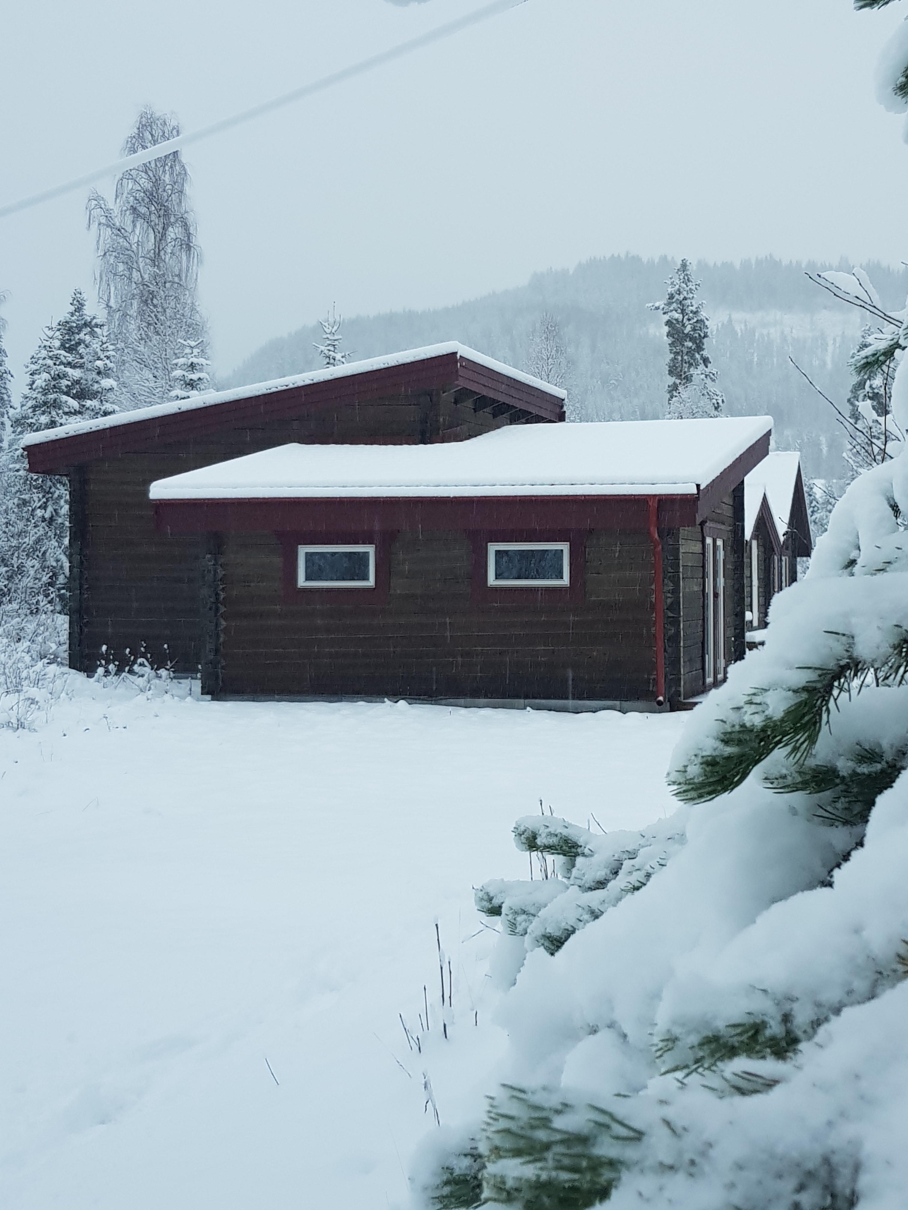 Ferienhaus Timberhaus 6 Personen beim Ammeråns Fiskecamp Campingplatz Hammarstrand Ammer